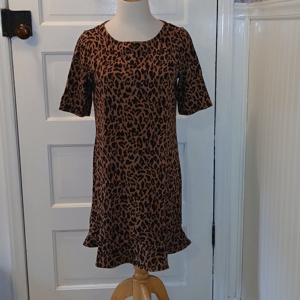 Lands' End Animal Print Dress